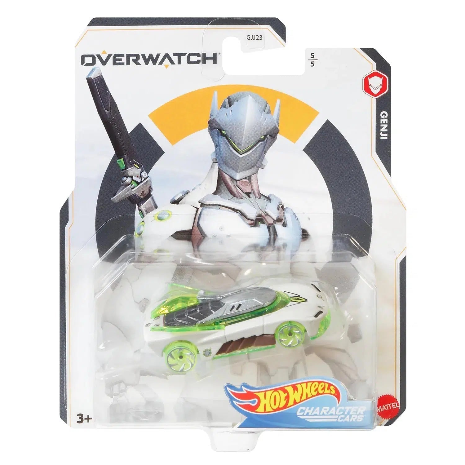 Mattel-Hot Wheels Overwatch Character Cars -GJJ25-Genji-Legacy Toys