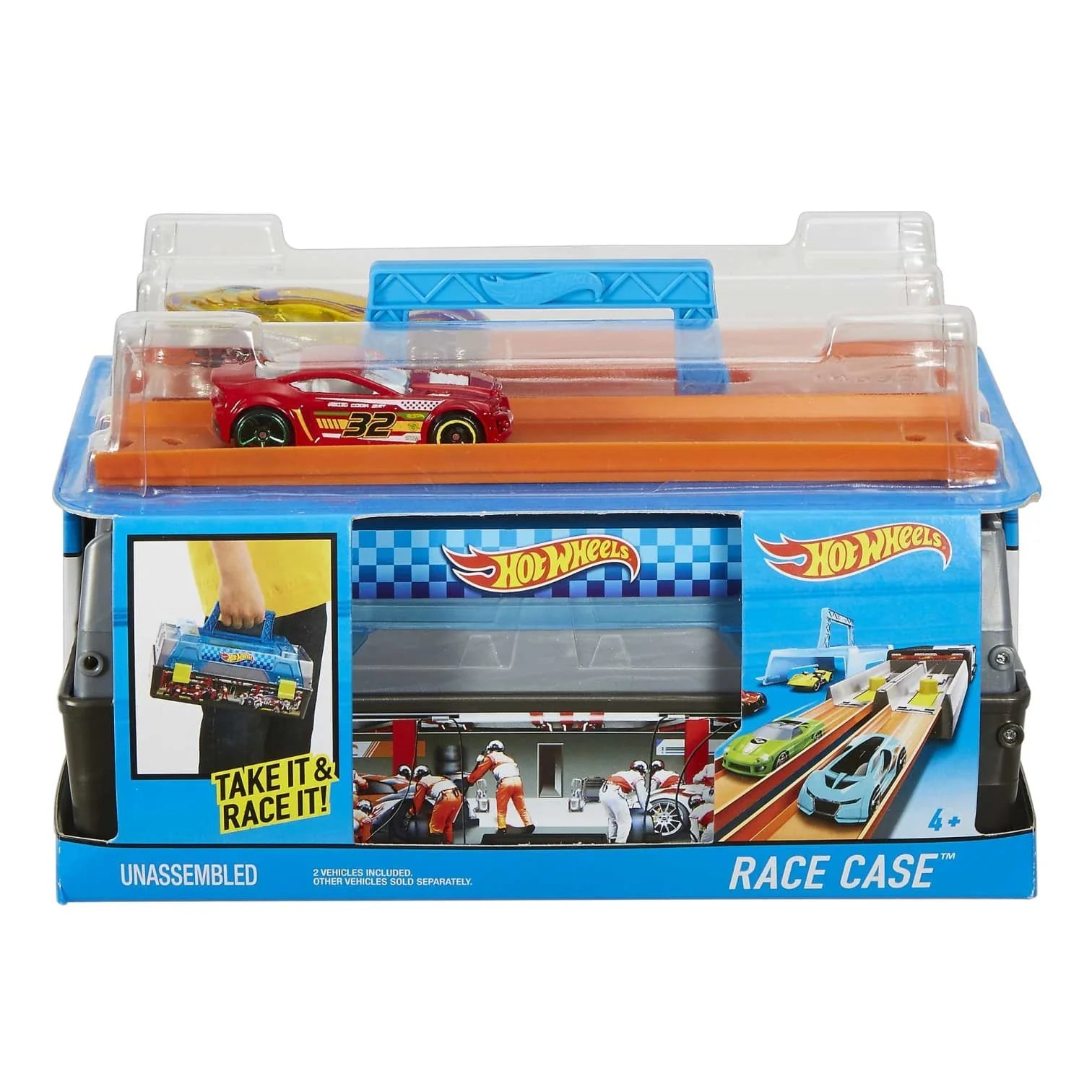 Mattel-Hot Wheels Race Case Track Set-CFC81-Legacy Toys