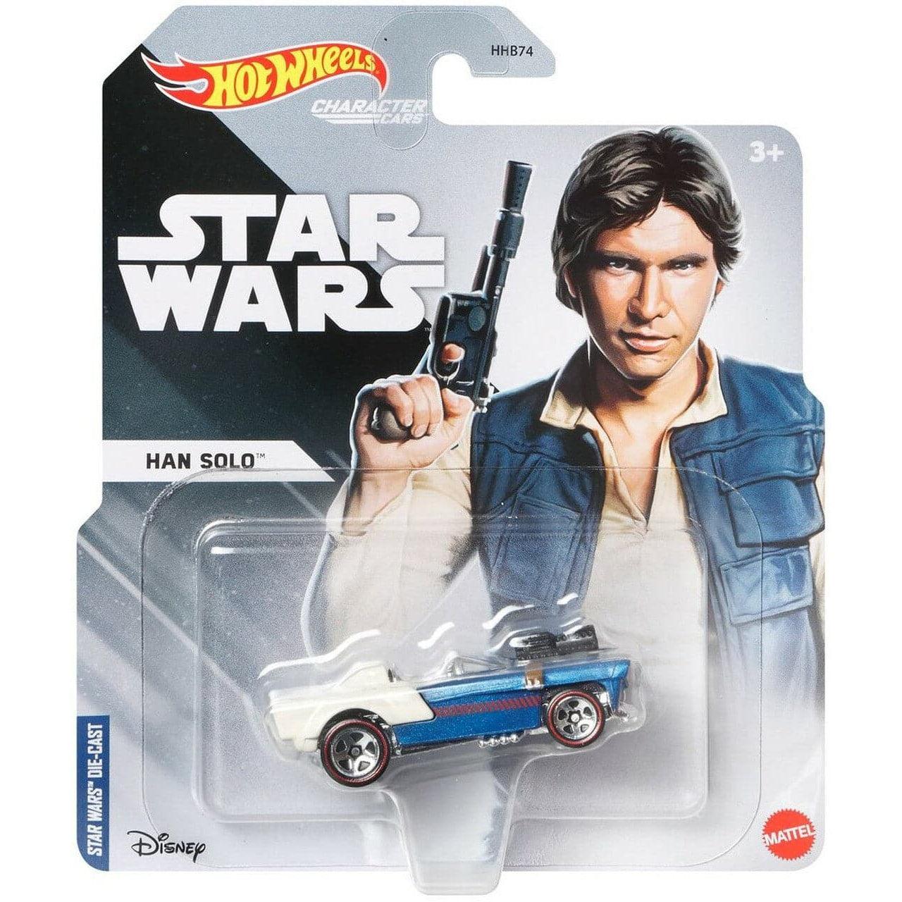 Mattel-Hot Wheels Star Wars Character Cars-HDN05-Han Solo-Legacy Toys