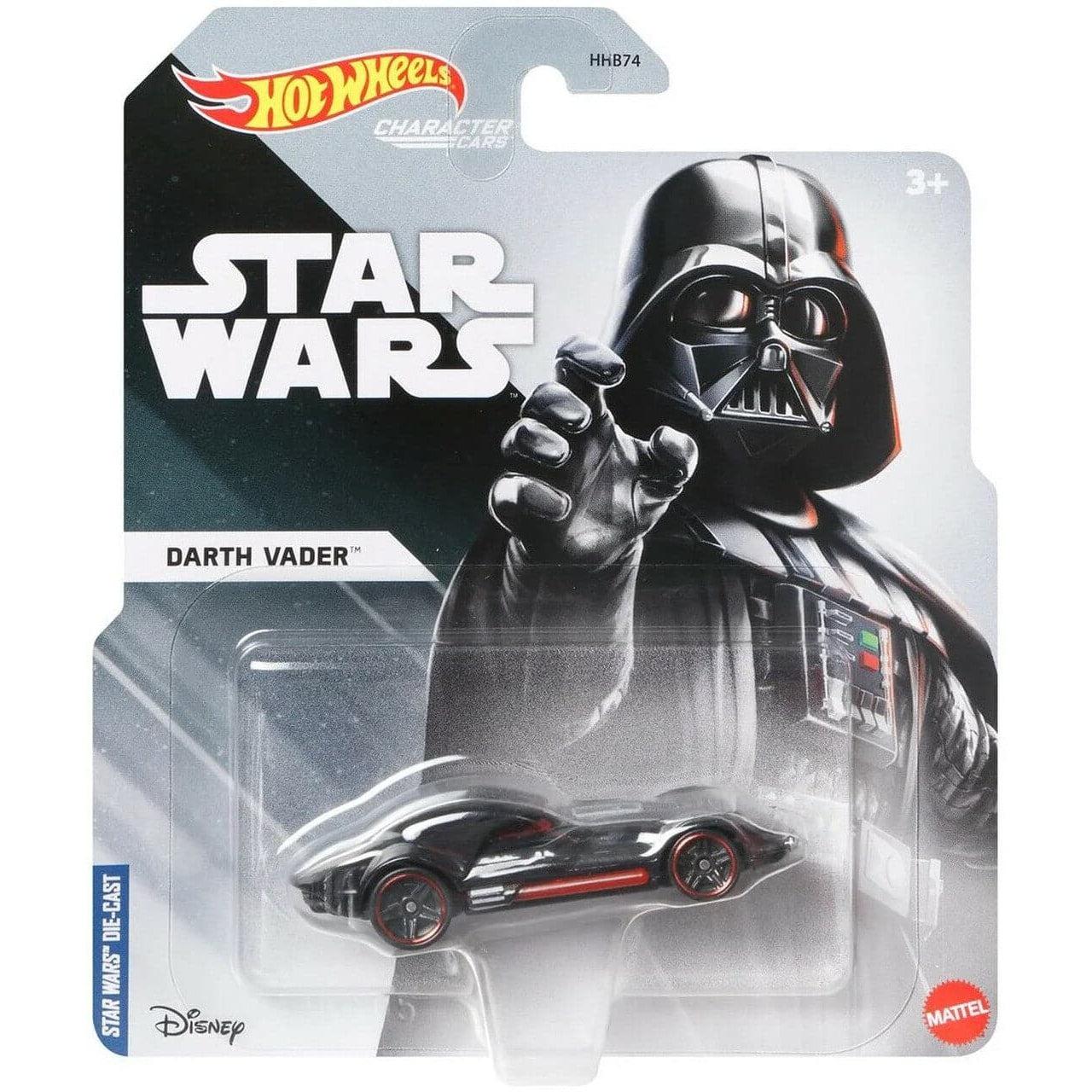 Mattel-Hot Wheels Star Wars Character Cars-HGY05-Darth Vader-Legacy Toys