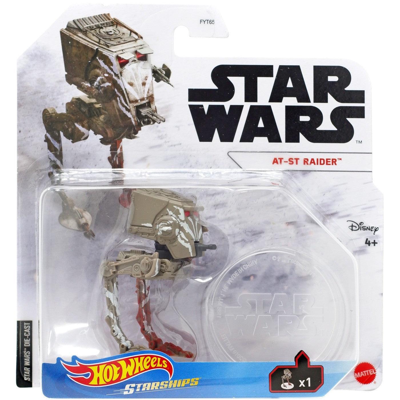 Mattel-Hot Wheels Star Wars Starships Vehicles-GWV24-AT-ST Raider-Legacy Toys
