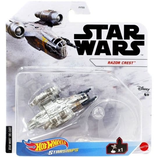 Mattel-Hot Wheels Star Wars Starships Vehicles-GWV25-Razor Crest-Legacy Toys