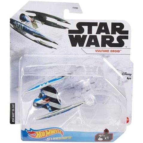 Mattel-Hot Wheels Star Wars Starships Vehicles-GWV34-Vulture Droid-Legacy Toys