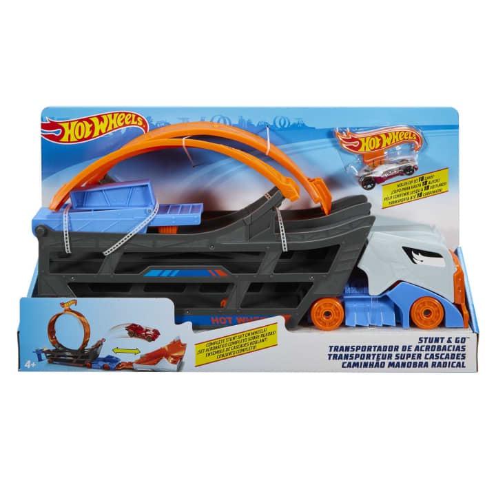 Mattel-Hot Wheels Stunt & Go Transforming Track-GCK38-Legacy Toys