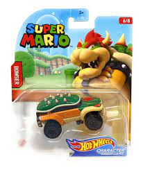 Mattel-Hot Wheels Super Mario Character Cars - Bowser-FLJ29-Legacy Toys