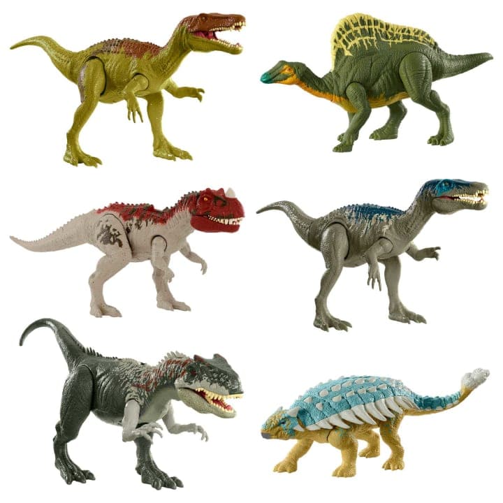 Mattel-Jurassic World Roar Attack Assortment--Legacy Toys