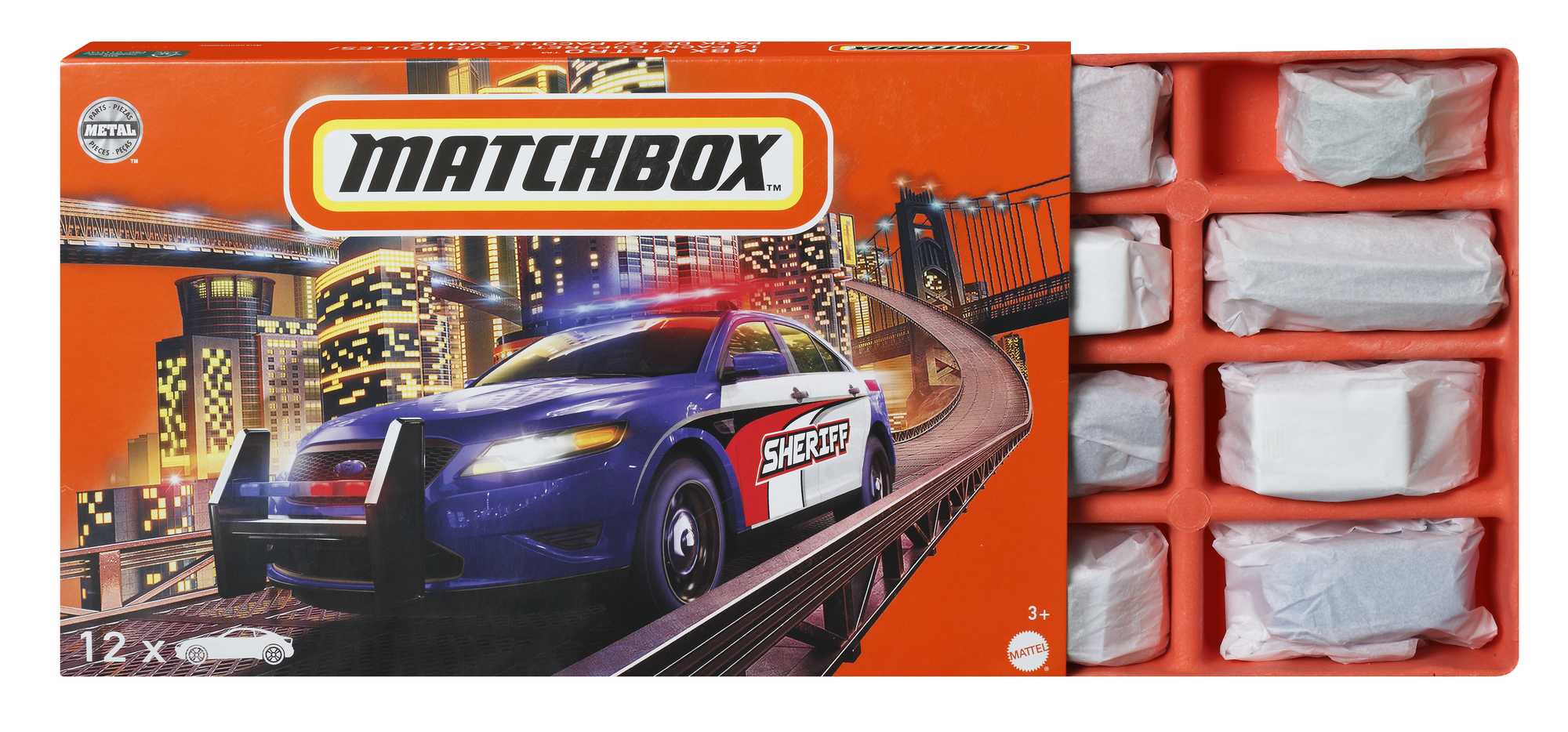Mattel-Matchbox Metro 12 Car Bundle-HDK59-Legacy Toys