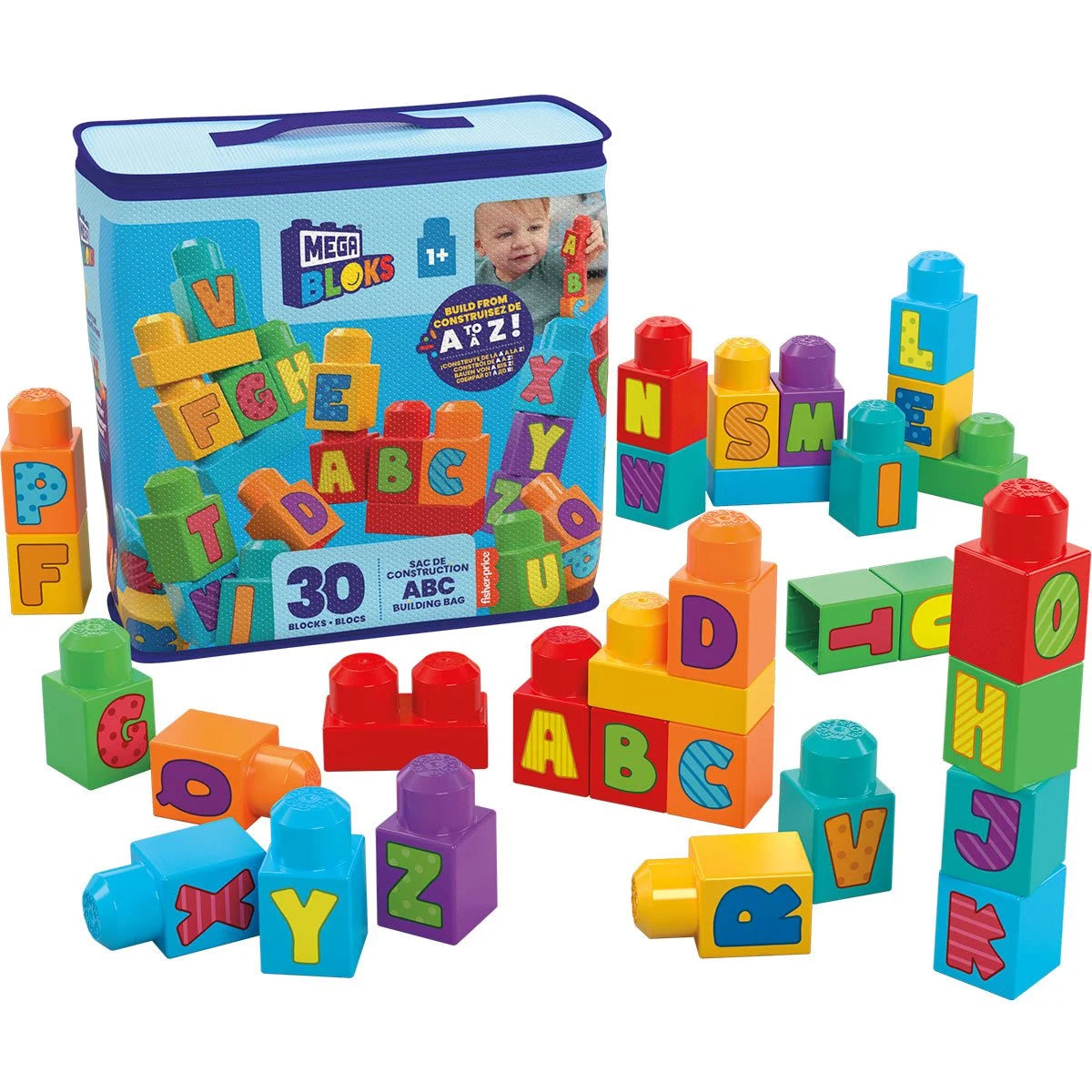 MEGA BLOKS ABC Building Bag - Main Image
