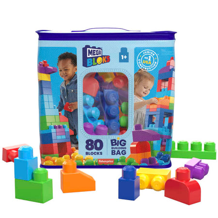 Mattel-Mega Bloks First Builders Big Building Bag-DCH63-Legacy Toys