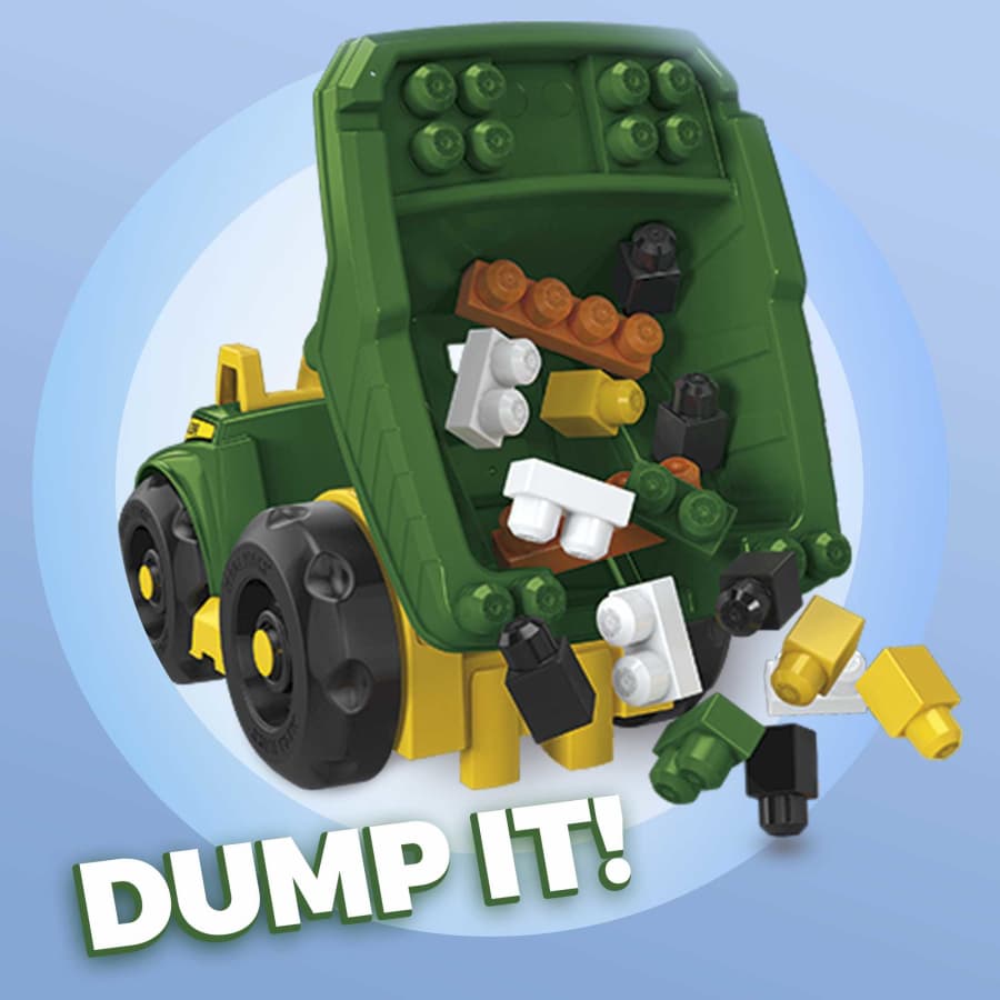 Mattel-Mega Bloks John Deere™ Dump Truck-DBL30-Legacy Toys