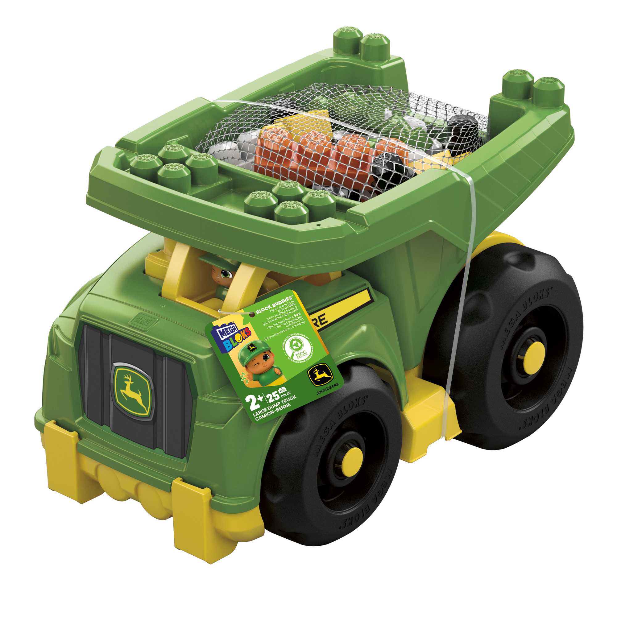 Mattel-Mega Bloks John Deere™ Dump Truck-DBL30-Legacy Toys