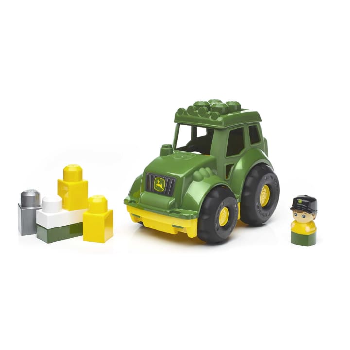 Mattel-Mega Bloks John Deere™ Lil' Tractor-CND89-Legacy Toys