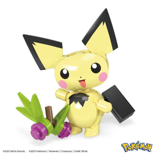 Mattel-Mega Construx Pokemon - Pichu's Forest Forage-HPB59-Legacy Toys