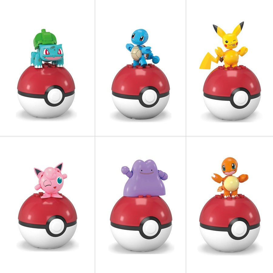 Mega Construx Pokemon Poke Ball Assortment Evergreen