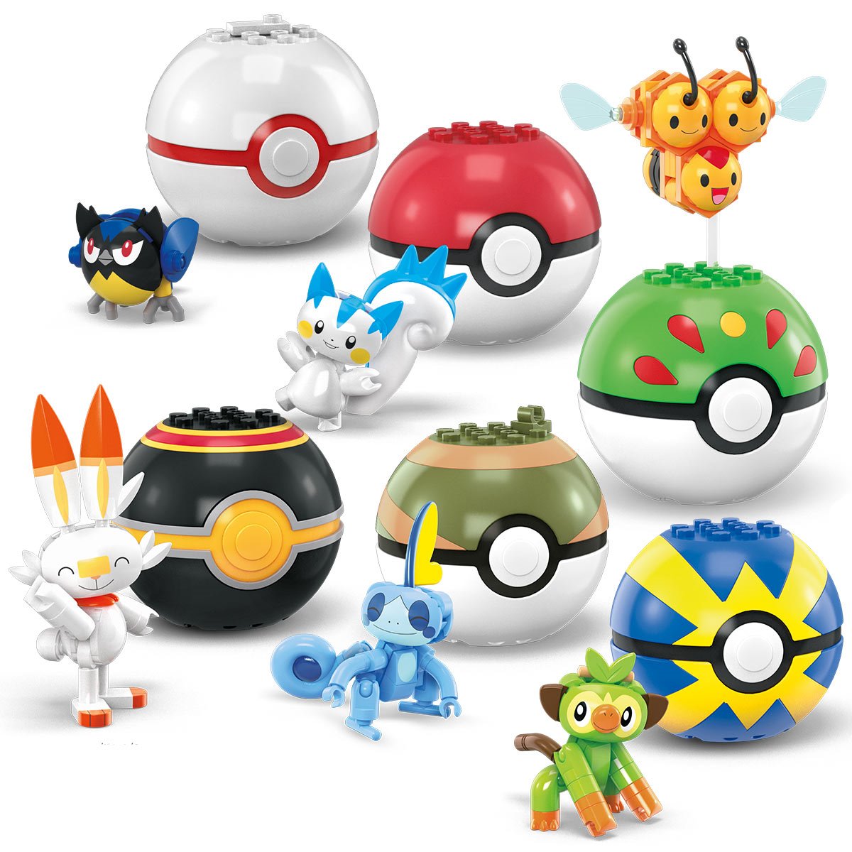 Mega Construx Pokémon Poke Ball Assortment - Generations