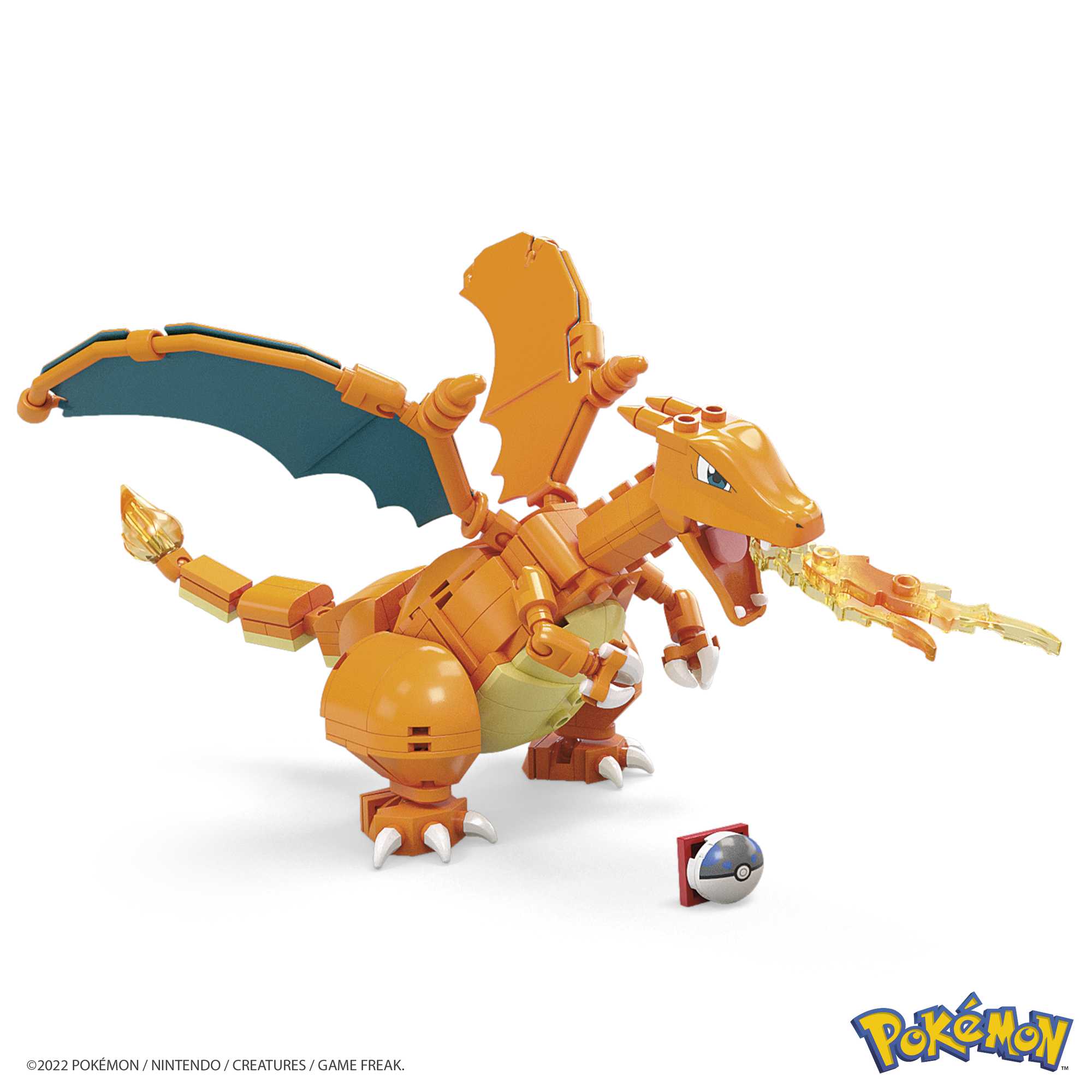 Mattel-Mega Construx™ Pokémon™ Charizard-GWY77-Legacy Toys