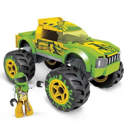 Mattel-MEGA - Hot Wheels® Mighty Monster Trucks Gunkster-HHW80-Legacy Toys