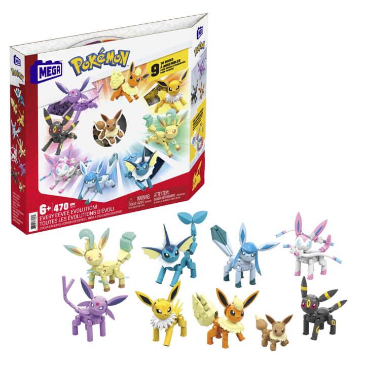 MEGA Pokémon Action Figure Every Eevee Evolution