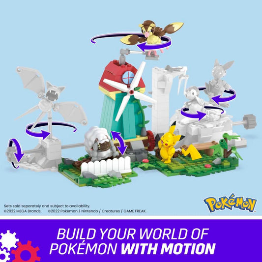 Mattel-MEGA Pokémon Countryside Windmill-HKT21-Legacy Toys