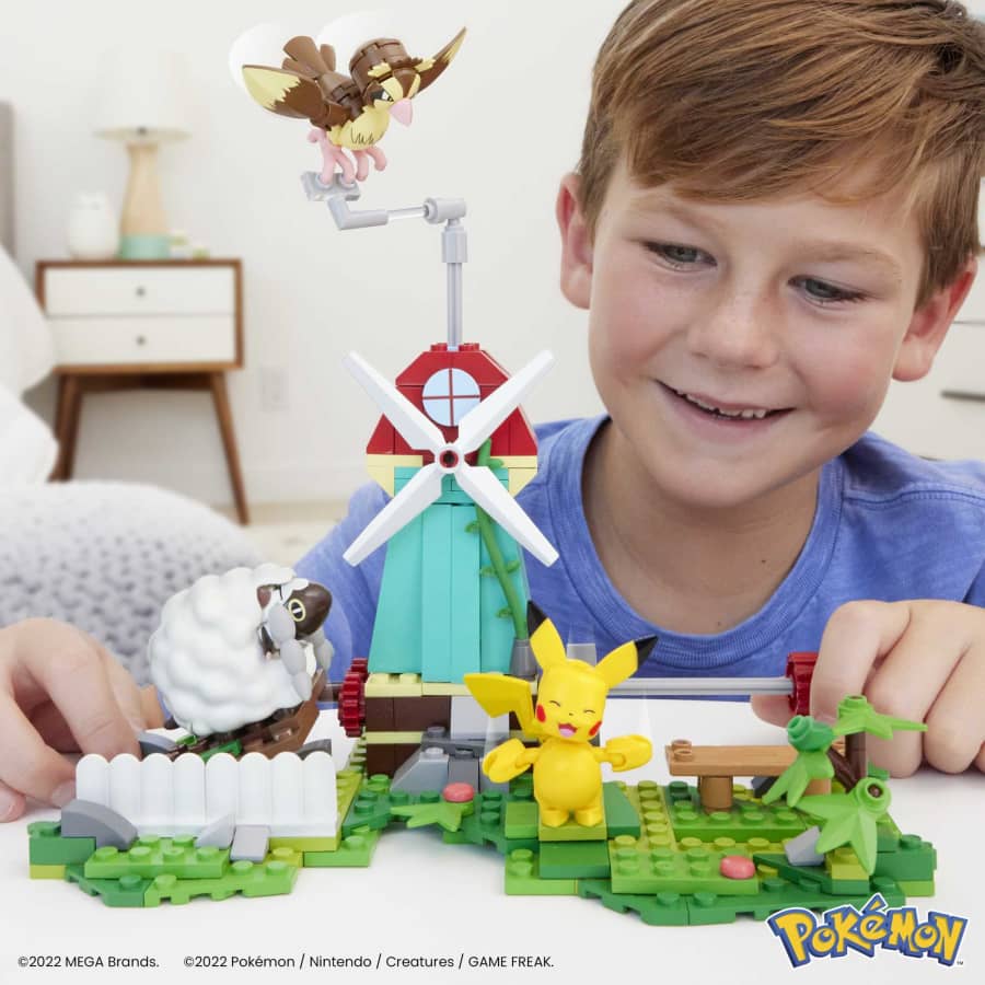 Mattel-MEGA Pokémon Countryside Windmill-HKT21-Legacy Toys