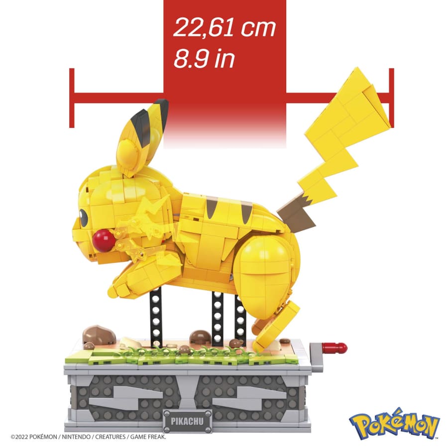 Mattel-MEGA Pokémon Motion Pikachu-HGC23-Legacy Toys
