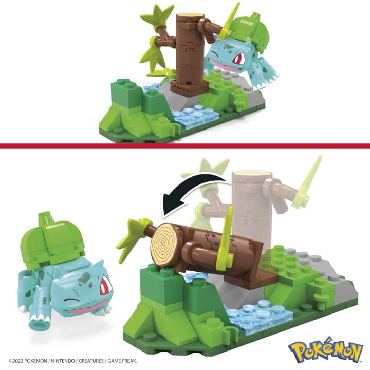 Mattel-MEGA™ Pokémon™ Bulbasaur's Forest Trek-HDL77-Legacy Toys