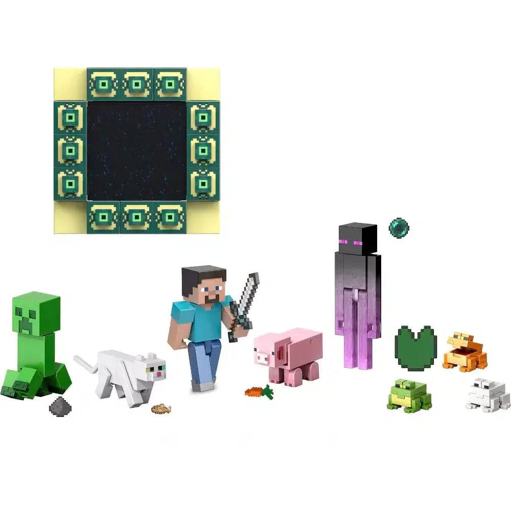 Minecraft Vanilla Steve com Espada - Mattel