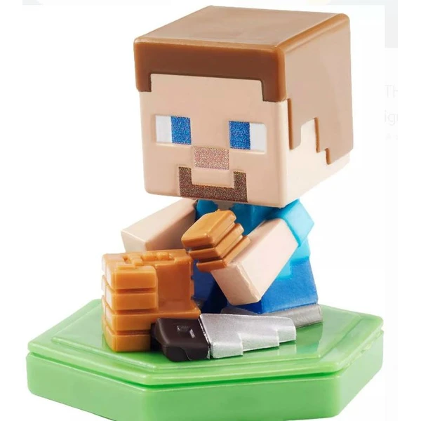 Mattel-Minecraft Earth Figure-GKT36-Crafting Steve-Legacy Toys