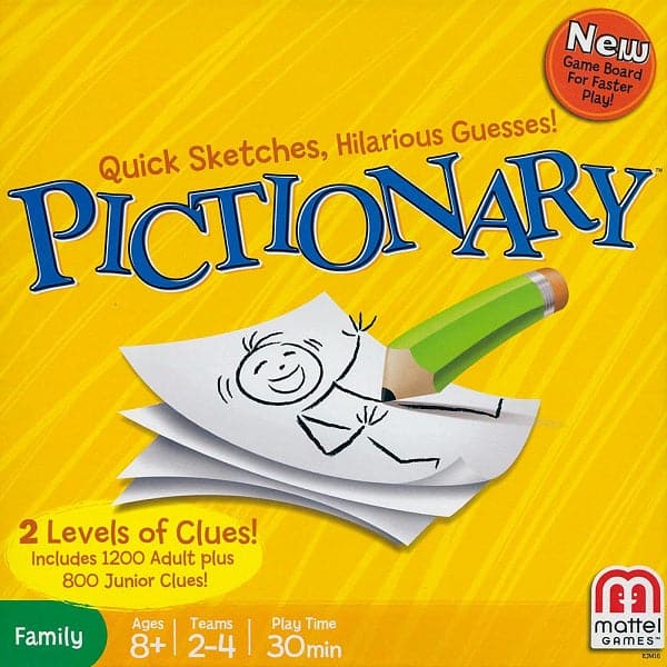 Mattel-Pictionary Game-DKD47-Legacy Toys