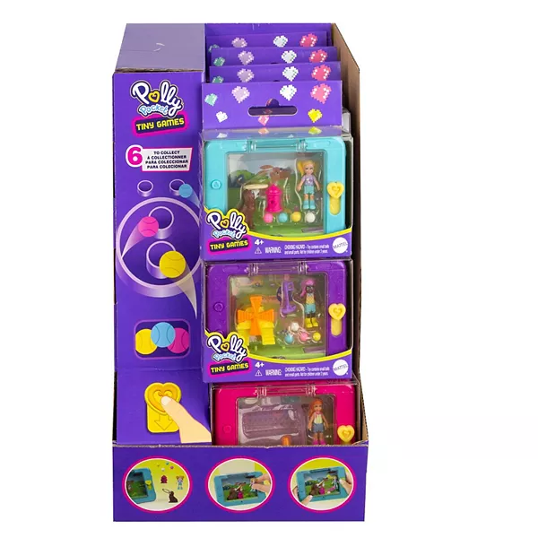 Mattel-Polly Pocket Tiny Games Assortment-GWF48-Legacy Toys