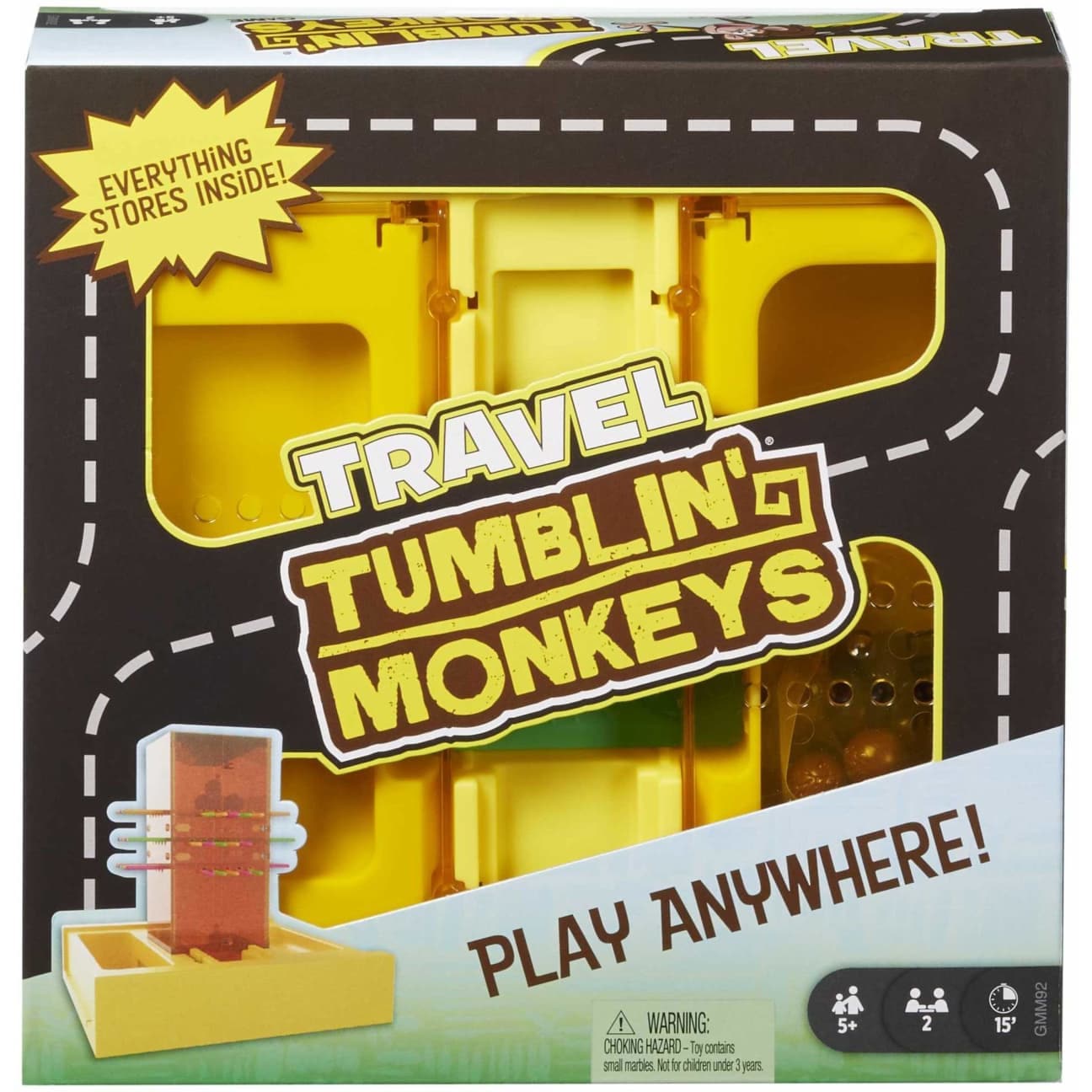 Mattel-Travel Tumblin' Monkeys-GMM92-Legacy Toys