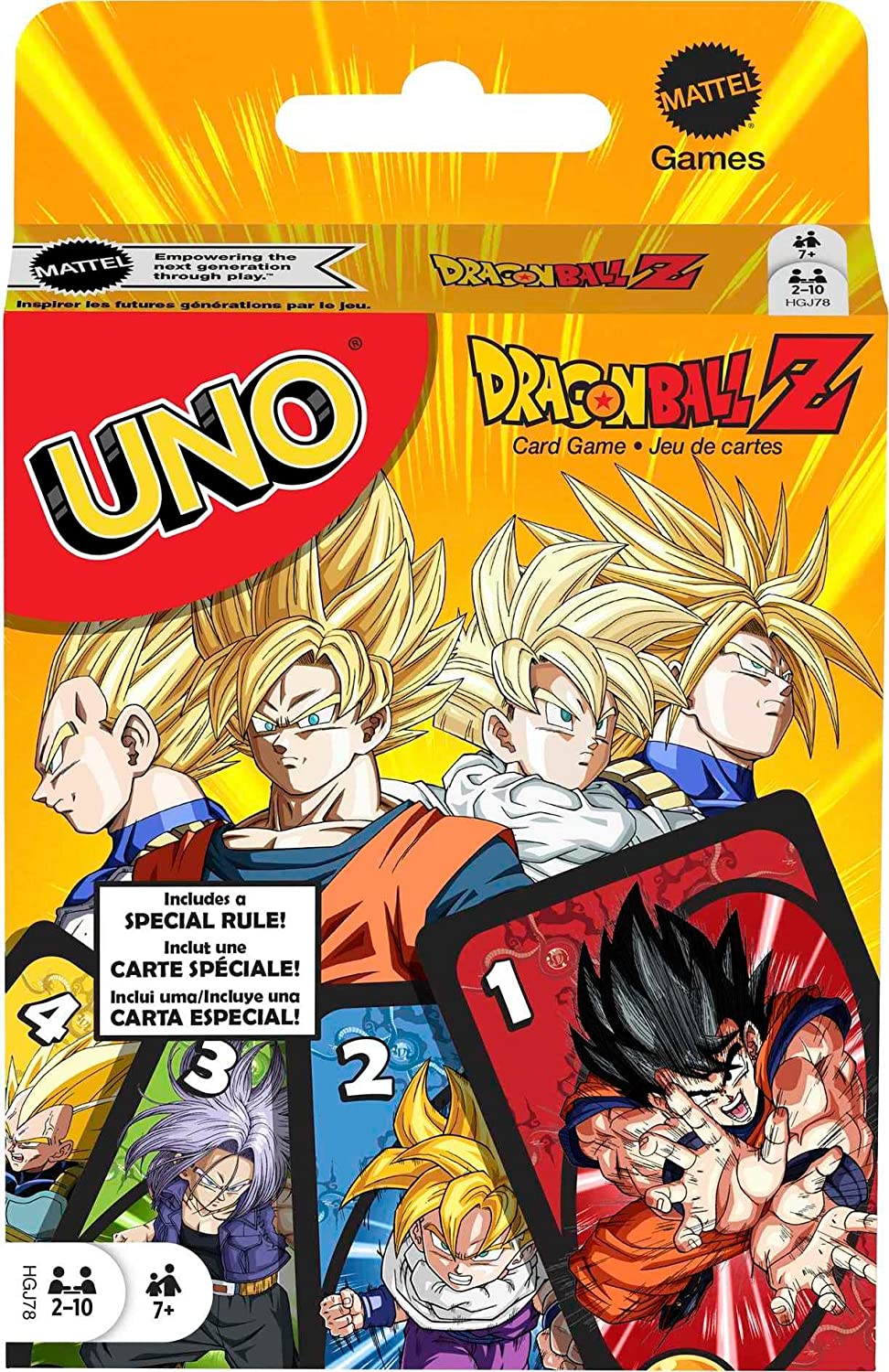 Uno Cards Game Special Edition Dragon Ball Z One Piece Demon Slayer Naruto  Shippuden