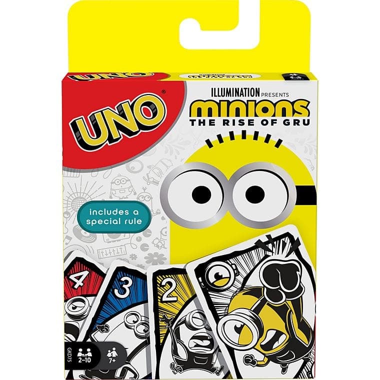 Mattel-UNO Card Game - Minons The Rise of Gru-GKD75-Legacy Toys