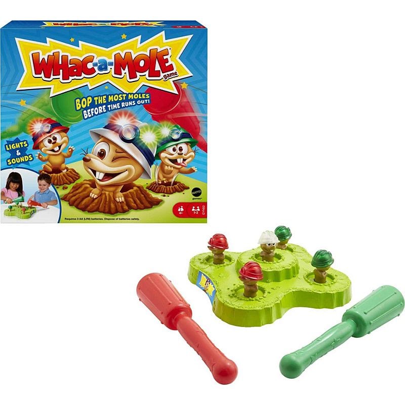 Mattel-Whac-a-Mole Game-GYN50-Legacy Toys