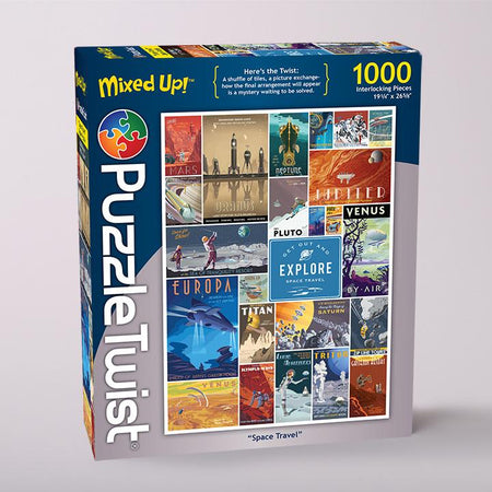Maynards-Puzzle Twist - Space Travel - 1,000 Piece Puzzle-MA10607-Legacy Toys