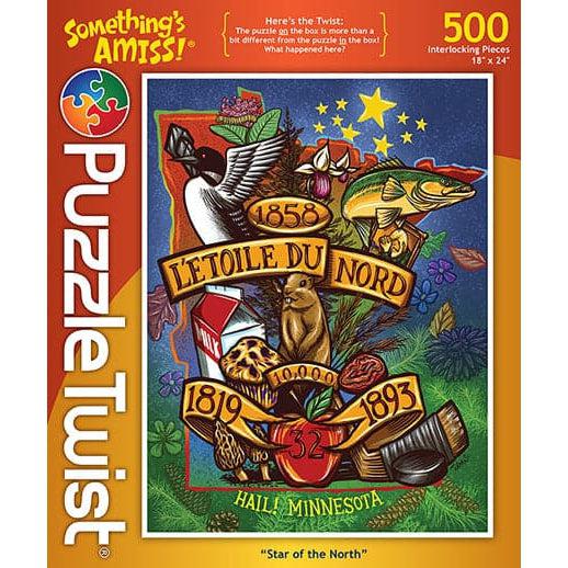 Maynards-Puzzle Twist - Star of the North - 1,000 Piece Puzzle-10130-Legacy Toys