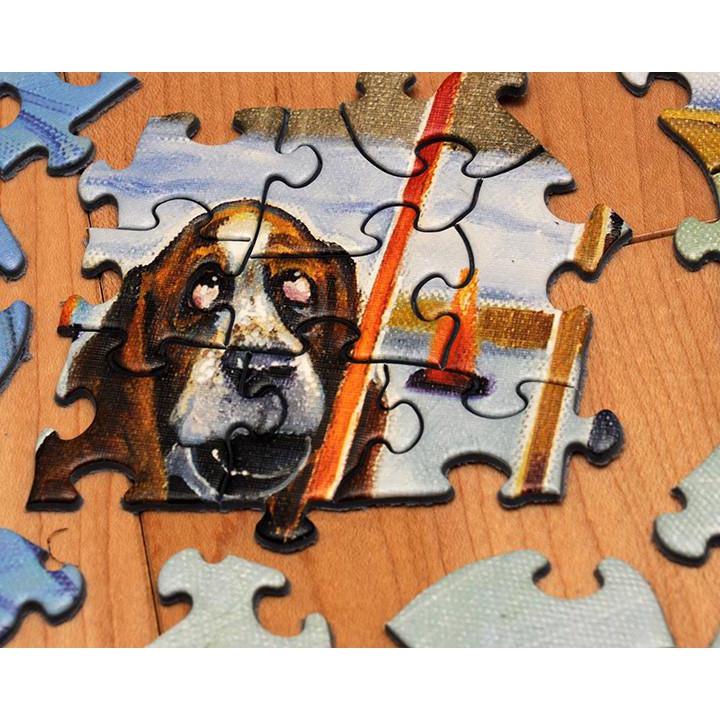 Maynards-Puzzle Twist - The Face Off - 500 Piece Puzzle-10128-Legacy Toys