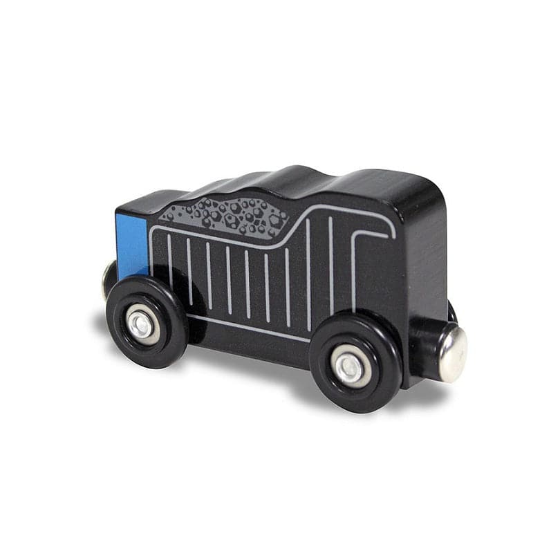 Melissa & Doug-Bulk Train Track Single Piece Coal Car-1472-Legacy Toys