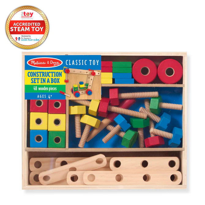 Melissa & Doug-Construction Set in a Box-5151-Legacy Toys