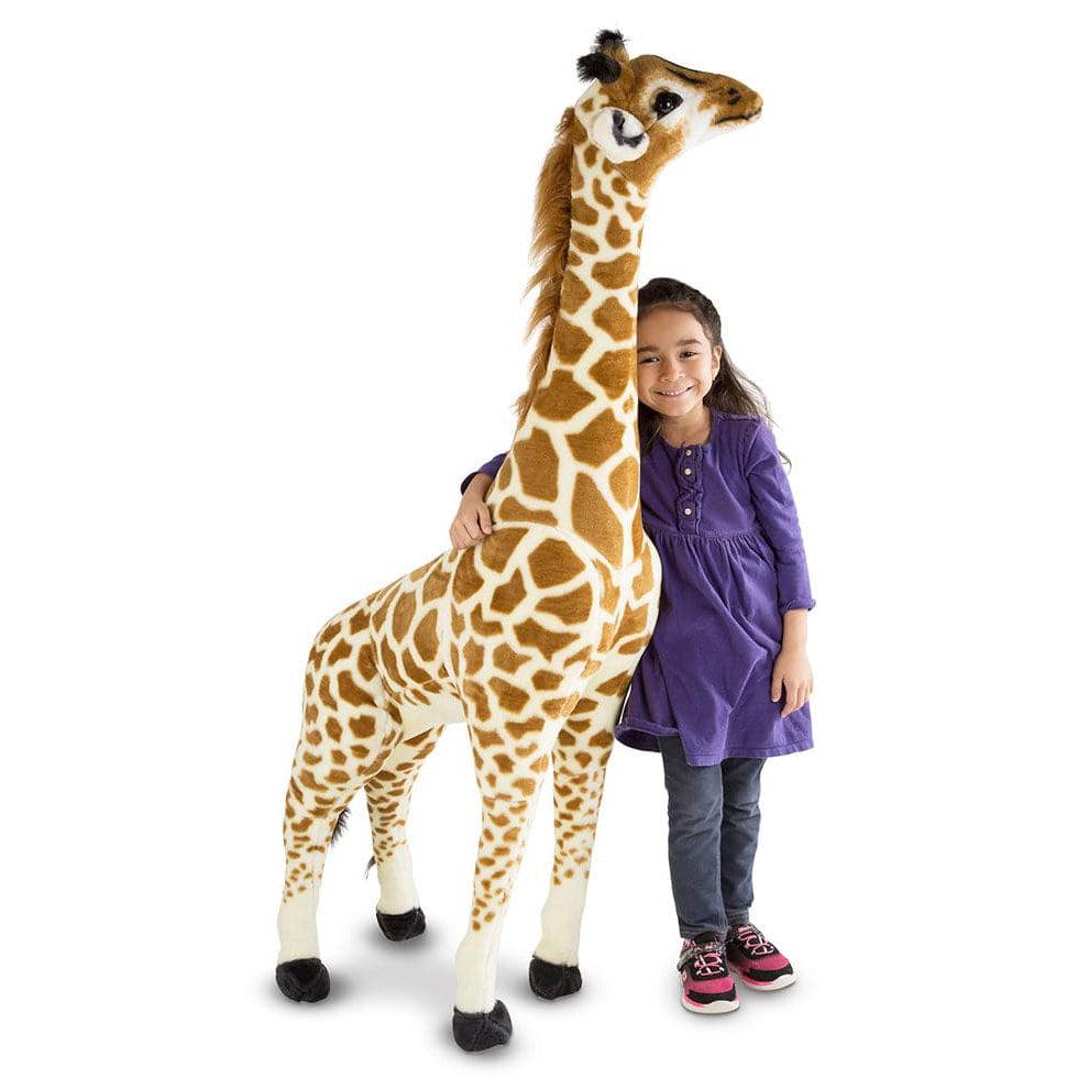 Melissa & Doug-Giraffe - Lifelike Animal Giant Plush-2106-Legacy Toys