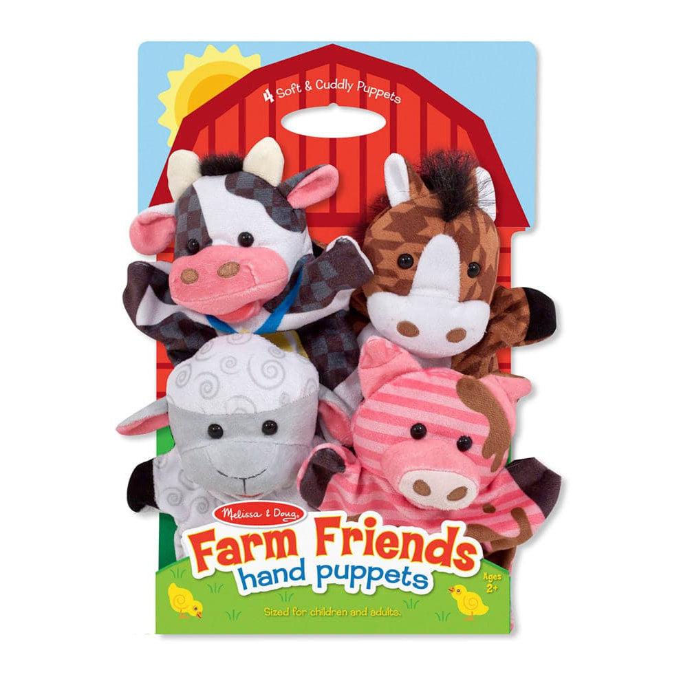 Melissa & Doug-Hand Puppets-9080-Farm Friends-Legacy Toys