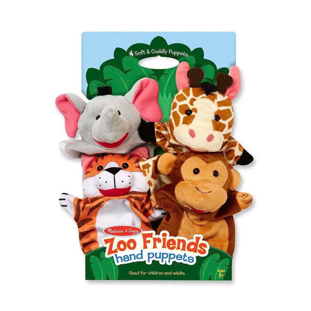 Melissa & Doug-Hand Puppets-9081-Zoo Friends-Legacy Toys