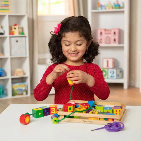 Melissa & Doug-Lacing Beads-3775-Legacy Toys