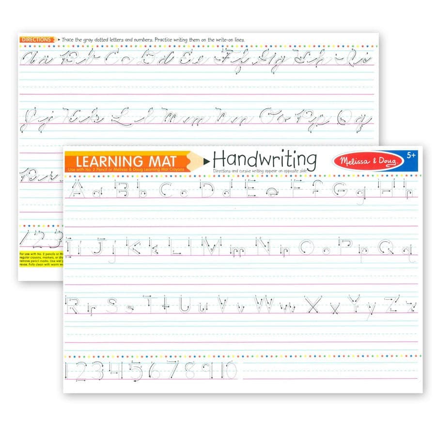 Melissa & Doug-Learning Mats-5010-Handwriting-Legacy Toys