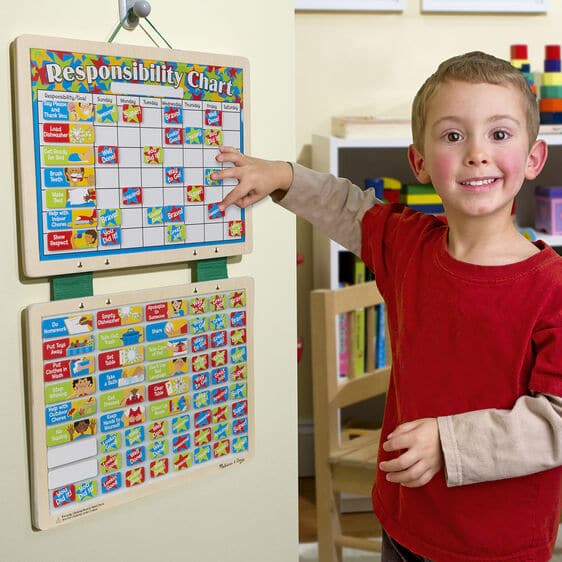 Melissa & Doug-Magnetic Responsibility Chart-5059MD-Legacy Toys