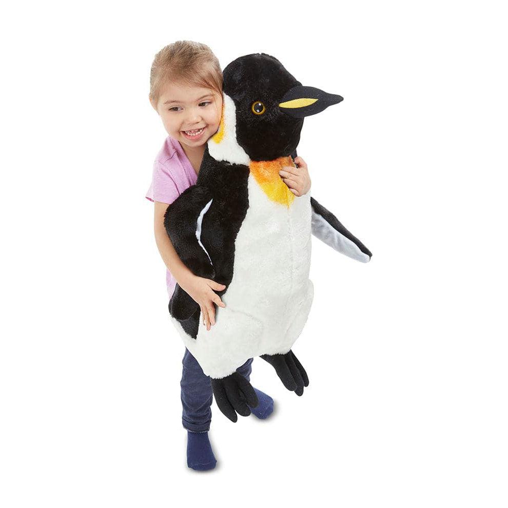 Melissa & Doug-Penguin - Lifelike Animal Giant Plush-2122-Legacy Toys