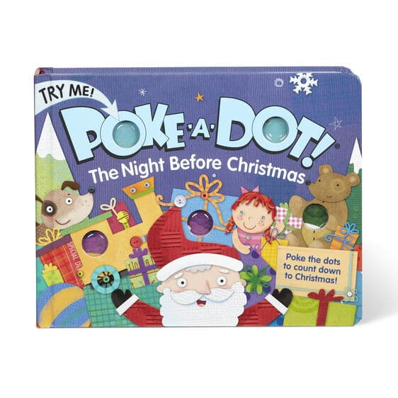 Melissa & Doug-Poke a Dot Book-31349-The Night Before Christmas-Legacy Toys