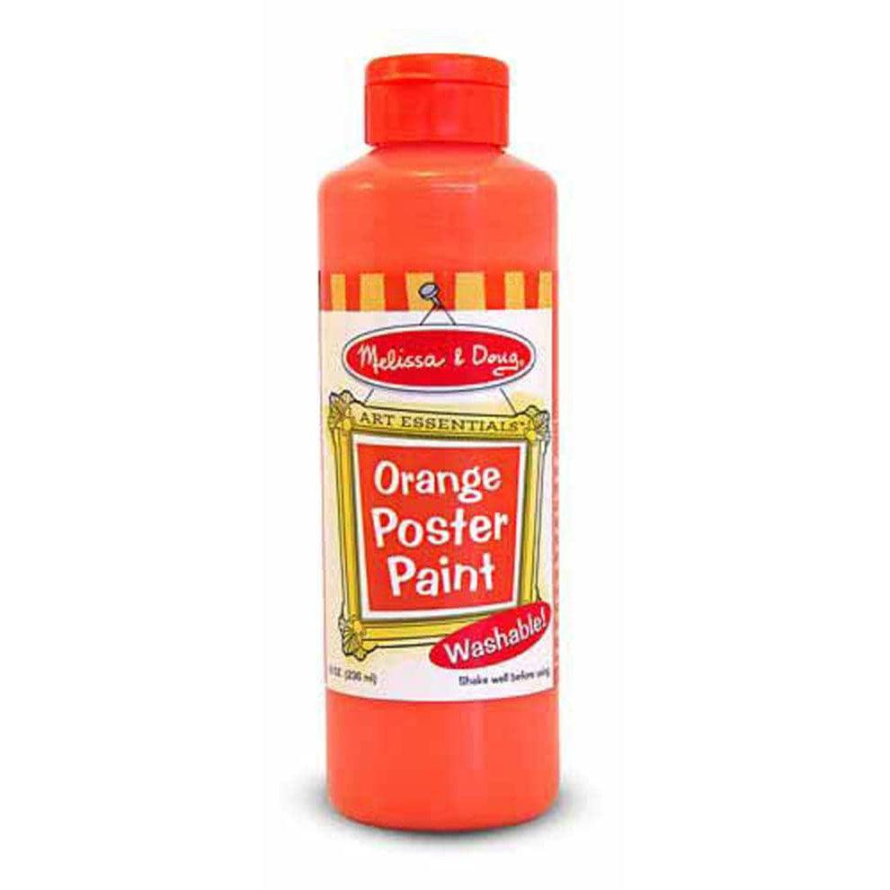 Melissa & Doug-Poster Paint - Orange-4138-Legacy Toys