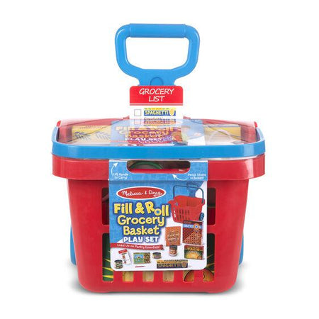Melissa & Doug-Rolling Grocery Basket-4073-Legacy Toys