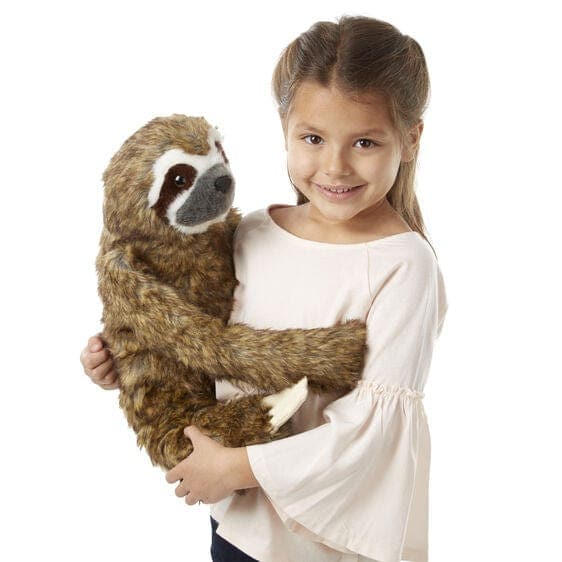 Melissa & Doug-Sloth - Lifelike Animal Giant Plush-8808-Legacy Toys